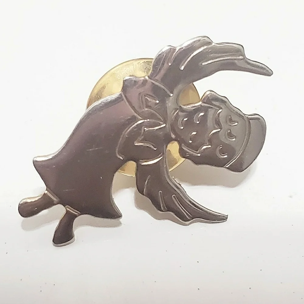 Silver Praying Angel Charm Vintage Angel Wings hand. 🌴